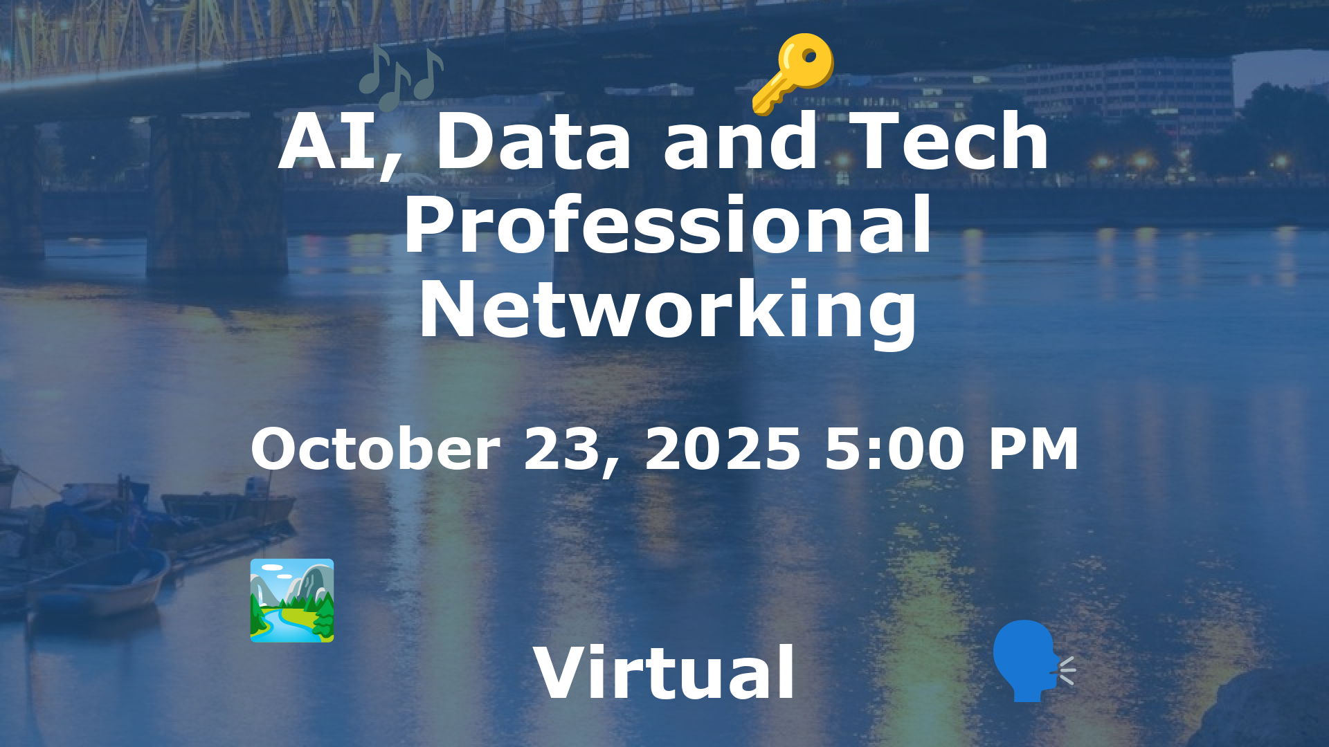 AI, Data and Tech Professional Networking event image